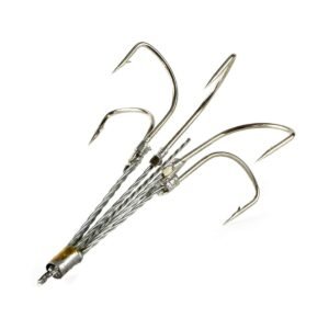Carbon Steel Treble Fishing Hooks