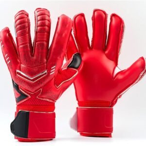 Football Goalkeeper Gloves with Flexible Finger Guard, Strong Grip