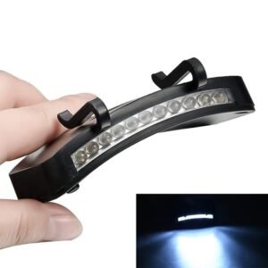 11 LED Clip-On Outdoor Camping Headlamp