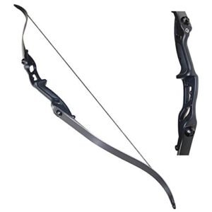 Right Hand Archery Recurve Bow - 45 lbs - Black