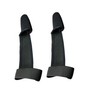 Futaba Non Slip Single Finger Protector Glove for Fishing - Pack of 2 - Black