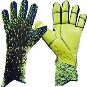 Futaba Professional Goalkeeping Gloves with Strong Grip & Excellent Protection, Non Slip Wear-Resistant Goalie Gloves - Green - Size 7
