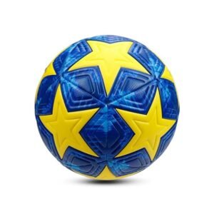 Futaba Outdoor Training Anti Slip, Wear-Resistant Football - Blue and Yellow - Size 5