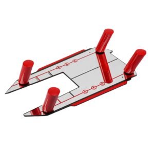 Futaba Golf Putting Mirror 20X12In Portable Golf Putting Ment Mirror Training Aid Swing Trainer