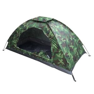 Futaba 2-Person Camouflage Tent Waterproof Windproof Shelter Canopy Camping Hiking