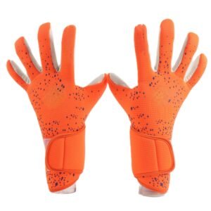 Futaba Thickened Antislip Latex Goalkeeper Gloves - Orange - Size 7
