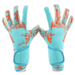 Futaba Thickened Antislip Latex Goalkeeper Gloves - Blue - Size 7