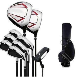 Futaba Right Handed Men's Golf Clubs Beginner's Set with Bag - Carbon Shaft - Pack of 9