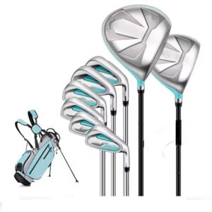 Futaba Women's Complete Golf Club Set with Bag - Steel - 9 Pieces